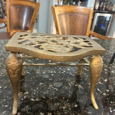 Brass fireplace footman for sale  Wallace