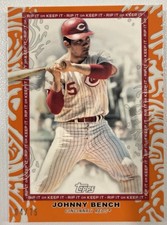 2022 Topps Rip Johnny Bench #5 Laranja /75 *NÃO RASGADO* Rip If You Dare! comprar usado 2022 Topps Rip Johnny Bench #5 Laranja /75 *NÃO RASGADO* Rip If You Dare! comprar usado  Enviando para Brazil