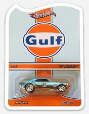 Hot Wheels 1967 Chevy Camaro Gulf Red Line Club ímã plano comprar usado  Enviando para Brazil