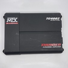 *NÃO TESTADO* MTX AUDIO TC4002 400WATTS RMS THUNDER AMPLIFICADOR ESTÉREO DE 2 CANAIS comprar usado  Enviando para Brazil