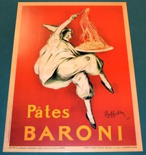 Leonetto cappiello pâtes usato  Torino