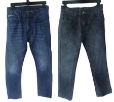  Lote 2 jeans femininos e jeans Free Planet azul perna reta tamanho 12  comprar usado  Enviando para Brazil