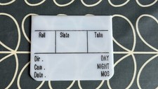 Clapper board acrylic for sale  LONDON