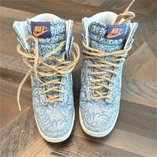 Nike Dunk Sky High X Liberty Of London Paisley azul anabela escondida comprar usado  Enviando para Brazil