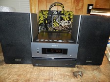 Rádio sistema estéreo Sony HCD-CBX1 Hi Fi micro com 2 alto-falantes Sony SS-CBX1 TESTADO comprar usado  Enviando para Brazil