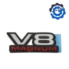 Usado, Placa de identificação Mopar Chrome V8 Magnum fabricante de equipamento original para 1997-2000 Dodge Dakota Durango 55076570 comprar usado  Enviando para Brazil
