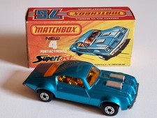 Matchbox 4 Pontiac Firebird Azul Superrápido Com Caixa Lesney Vintage Anos 70 Nr Estado Perfeito, usado comprar usado  Enviando para Brazil