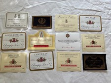 Lot étiquettes vin d'occasion  Ifs
