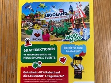 Gutschein rabatt legoland gebraucht kaufen  Ehingen (Donau)