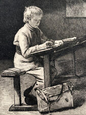 Ecolier gravure eau d'occasion  Pluvigner