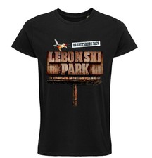 T-shirt SALMO LEBONSKI PARK Live Tour 2025 Nera/Bianca Unisex idea regalo cotone na sprzedaż  Wysyłka do Poland