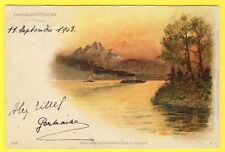 Cpa schweiz lithographie d'occasion  Saint-Père-en-Retz