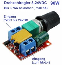 24v drehzahlregler 12v gebraucht kaufen  Reutlingen