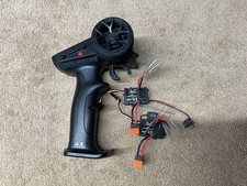 Combo TLR Team Losi NASCAR SPEKRUM Rádio / ESC 2 em 1, Funciona Como Mostrado comprar usado  Enviando para Brazil
