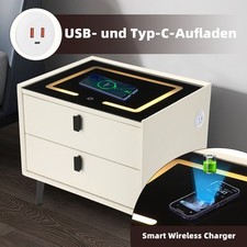 Nachttisch led modern gebraucht kaufen  Bremen