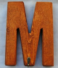 Lettera legno grezzo usato  Mondovi