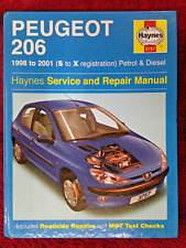 Peugeot 206 haynes for sale  WIGAN