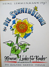 Sonnenblume lieder kinder gebraucht kaufen  Halle