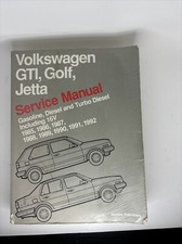 Volkswagen GTI Golf Jetta Robert Bentley Manual de Serviço 1985 - 1992 Diesel Gasolina comprar usado  Enviando para Brazil