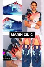 Marin Cilic Head Tennis Match Worn Boots (No Nadal Federer Djokovic Alcaraz ) comprar usado  Enviando para Brazil