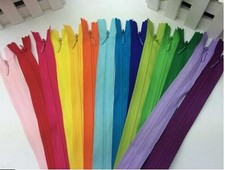 1 Reißverschluss 17-60 cm verdeckt unsichtbar Kunststoff invisible Zipper   comprar usado  Enviando para Brazil