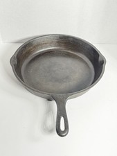 Usado, Wagner Ware No. 10 frigideiras de ferro fundido 11 3/4 polegadas frigideira antiga EUA comprar usado  Enviando para Brazil