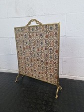Vintage brass fire for sale  WIGAN