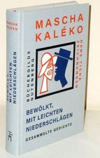 Mascha kaléko bewölkt gebraucht kaufen  Würzburg