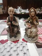 Coppia statuine ceramica usato  Palermo