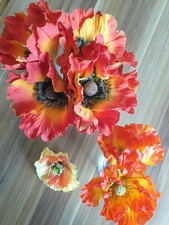 Kunstblumen mohnblüten 1 gebraucht kaufen  Wiesbaden