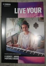 Catálogo de Piano Digital Pessoal Yamaha P-Series / Arius - Somente catálogo comprar usado  Enviando para Brazil