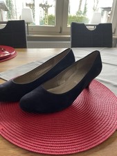 Wunderschöne blaue wildlederp gebraucht kaufen  Swisttal