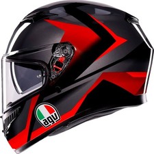 Capacete AGV K3 Striga preto cinza vermelho tamanho X-Grande comprar usado  Enviando para Brazil