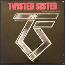 TWISTED SISTER You Can't Stop Rock n' Roll LP 1983 Atlantic 80074-1 - EX Vinyl comprar usado  Enviando para Brazil