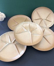 Assiettes fondue grès d'occasion  Écourt-Saint-Quentin