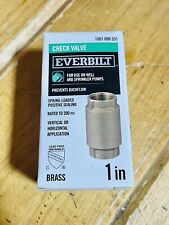 Everbilt ebcv100nl brass for sale  Gatlinburg