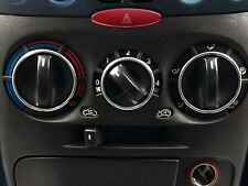 Używany, Pour Fiat Punto II 99-10 Anneaux de commande de chauffage en aluminium poli x3 na sprzedaż  PL