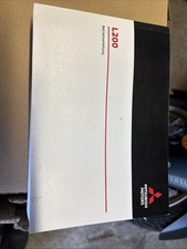 Mitsubishi l200 bedienungsanle gebraucht kaufen  Bünde