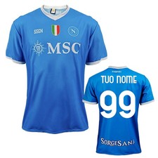 Maglia personalizzata napoli usato  Italia