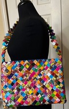 Usado, Bolsa de ombro com zíper colorida para alimentos doces sem marca comprar usado  Enviando para Brazil