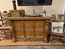 Solid oak bar for sale  Port Charlotte