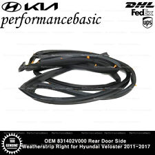 Tira meteorológica lateral direita para porta traseira OEM 831402V000 para Hyundai Veloster 2011-2017 comprar usado  Enviando para Brazil