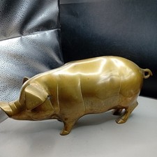 Vintage solid brass for sale  NARBERTH