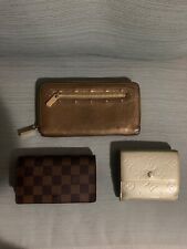 Lote autêntico de carteiras Louis Vuitton (Damier - Monograma - Carteiras Suhali) comprar usado  Enviando para Brazil