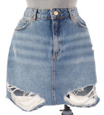 Topshop denim skirt for sale  LIVERPOOL