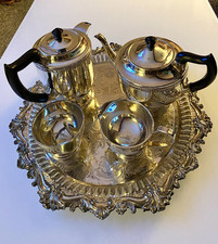 Silver plated tea for sale  MARKET RASEN