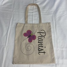 Pianist canvas tote for sale  Weatherford
