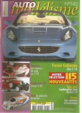 Ferrari california model d'occasion  Expédié en Belgium