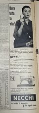Pubblicita vintage originale usato  Molfetta