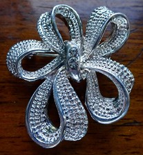 Vintage clear rhinestone for sale  PICKERING